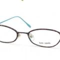 Kate Spade Accessories | Kate Spade Lilia Eyeglasses Delicate Thin Metal Frames Brown Turquoise Aqua | Color: Blue/Brown | Size: Os