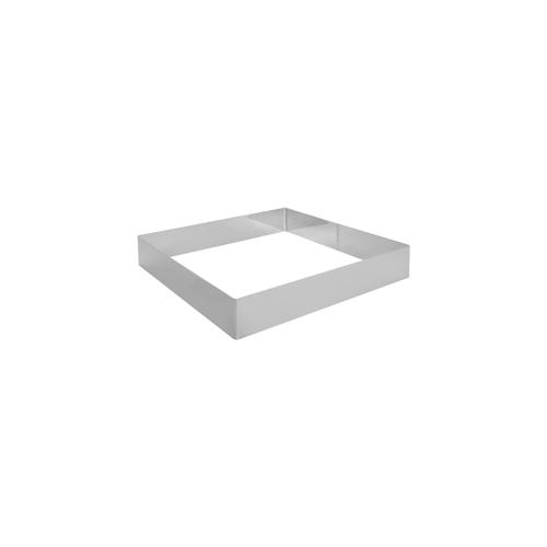 „1 x SCHNEIDER Tortenring „“Quadrat““, 28 x 28 x 5 cm 280 x 280 x 50 mm“