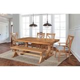 Braxton Culler Hues Solid Wood Dining Bench Wood in Brown | 18 H x 60 W x 15 D in | Wayfair 1064-094/HONEY