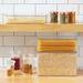 mDesign Kitchen Pantry/Fridge Storage Organizer Box - Hinged Lid Plastic | 2.98 H x 13.19 W x 5.78 D in | Wayfair 6849MDK