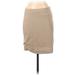 Ann Taylor LOFT Casual Skirt: Tan Bottoms - Women's Size Small