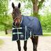 SmartPak Classic Turnout Blanket - 69 - Heavy (360g) - Navy w/ Mint Trim - Smartpak