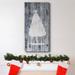 The Holiday Aisle® Sophisticated Christmas Collection B Premium Gallery Wrapped Canvas - Ready To Hang Canvas, in Gray | Wayfair