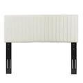 Carson Carrington Stryn Velvet Headboard by Modway Upholstered/Velvet in White | 55.5 H x 62 W in | Wayfair MOD-6095-IVO