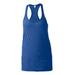 Tultex S190TC Women's Racerback Tank Top in Heather Royal Blue size Small | 65% polyester/35% cotton 190