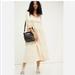 Free People Dresses | Free People Mid Poplin Midi Dress | Color: Cream | Size: S