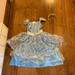 Disney Costumes | Live Action Cinderella Costume With Crown Size 3+ | Color: Blue | Size: Osg
