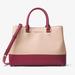 Michael Kors Bags | Michael Kors Savannah Color-Block Saffiano Leather Satchel Pink Mulberry | Color: Pink/Red | Size: L