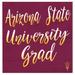 Arizona State Sun Devils 10'' x Grad Plaque