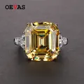 OEVAS-Bagues de mariage en argent regardé 100% pour femme bijoux fins diamant kling de Rotterdam