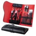 Ensemble de manucure professionnel en acier inoxydable coupe-ongles kit de pédicure ensemble de