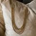 Anthropologie Jewelry | Beautiful Anthropologie Necklace | Color: Tan | Size: Os