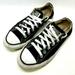 Converse Shoes | Converse All Star M9166 Low Top Black Unisex Women's 6.5 (Gg10) | Color: Black/White | Size: 6.5