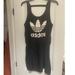 Adidas Dresses | Adidas Empire Waist Dress | Color: Black/White | Size: M