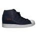 Adidas Shoes | Adidas Originals Women's 9 Superstar Up High Top Concealed Wedge Heals S76403 | Color: Blue | Size: 9