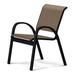 Red Barrel Studio® Hiraku Stacking Patio Dining Chair Sling in Black | 33.25 H x 23.5 W x 26 D in | Wayfair 0621D17EAA9049A89AEDB1B79510C8F1