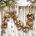 The Holiday Aisle® White Pumpkin Garland | 4 H x 72 W x 6 D in | Wayfair C22D11ADDAD741BBA8368A5FB4A9873A