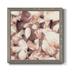 Red Barrel Studio® Custom Ocean Cameo III-Premium Framed Canvas - Ready To Hang Canvas, in Brown/Gray/Indigo | 20 H x 20 W x 1.5 D in | Wayfair