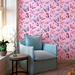 Rosalind Wheeler Bim 126" L x 24" W Peel & Stick Wallpaper Roll Vinyl, Latex in Pink | 24 W in | Wayfair 7E1F0CC6323B4B5E99965903CB57C442