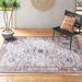 Blue/Red 79 x 0.04 in Area Rug - Langley Street® Glendale Heights Oriental Machine Woven Area Rug in Blue/Rose/Ivory | 79 W x 0.04 D in | Wayfair