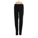 Bally Total Fitness Active Pants - Super Low Rise: Black Activewear - Women's Size Medium