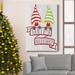 The Holiday Aisle® 13_Santa's Workshop Premium Gallery Wrapped Canvas - Ready To Hang Canvas, in Blue/Green/Red | 12 H x 8 W x 1 D in | Wayfair