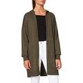 edc by Esprit Women's 991CC1I315 Cardigan Sweater, 359/Dark Khaki 5, XXL