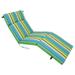 72-inch by 24-inch Outdoor Chaise Lounge Cushion - 72" x 24"