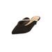 Wide Width Women's The Bette Slip On Mule by Comfortview in Black (Size 9 1/2 W)