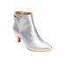 Women's The Decima Bootie by Comfortview in Silver (Size 9 1/2 M)