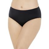 Plus Size Women's Mid-Rise Full Coverage Swim Brief by Swimsuits For All in Black (Size 14)