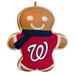 Washington Nationals Gingerbread Holiday Plushlete