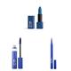 3INA MAKEUP - Vegan - Cruelty Free - Blau Makeup set - The Lipstick 845 and The Color Pen Eyeliner 850 + The Color Mascara 850 - Hochpigmentiert Flüssiger Liner und Cremige Lippenstift