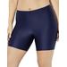 Plus Size Women's Chlorine Resistant Swim Bike Short by Swimsuits For All in Navy (Size 20)