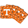 Tennessee Volunteers Four-Pack Square Repeat Coaster Set