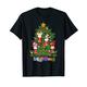 Axolotl Weihnachtsbaum-Dekoration, für Damen und Mädchen T-Shirt