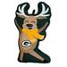 Green Bay Packers Reindeer Holiday Plushlete