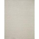 White 8 x 0.38 in Area Rug - Amber Lewis x Loloi Ojai Ivory/Stone Area Rug Cotton/Wool | 8 W x 0.38 D in | Wayfair OJAIOJA-01IVSN2699