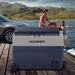 BODEGA 64 Qt. Ice Chest Cooler in Blue/Gray | 21.6 H x 28.5 W x 14.1 D in | Wayfair BOCZBX-T-L0-1-LZ