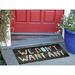 Toland Home Garden We Don't Want Any 30 in. x 18 in. Non-Slip Door Mat in Black | Wayfair 800453