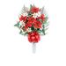 The Holiday Aisle® Christmas Poinsettia in Vase Silk | 24 H x 15 W x 5 D in | Wayfair DF0C50BEC83142B79329188D0B4D77E8