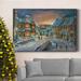 The Holiday Aisle® Home For The Holidays Premium Gallery Wrapped Canvas - Ready To Hang Canvas, Solid Wood in Brown | 12 H x 8 W x 1 D in | Wayfair