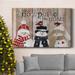 The Twillery Co.® Snowplace Like Home Premium Gallery Wrapped Canvas - Ready To Hang Canvas, in Black/Red/White | 12 H x 8 W x 1.5 D in | Wayfair