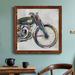 Williston Forge Moto Metal II-Premium Framed Canvas - Ready To Hang Canvas in Black/Blue/Green | 20 H x 20 W x 1.5 D in | Wayfair