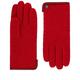 ROECKL - Handschuhe Damen Wolle Leder-Paspel Red