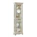 Pulaski Furniture PFC Side Entry 5 Shelf Curio Cabinet in Weathered White Wood/Glass in Brown/Gray/White | 78 H x 22 W x 11.81 D in | Wayfair