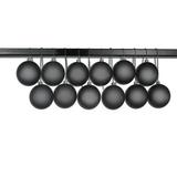The Holiday Aisle® Solid Ball Ornament Plastic in Black | 3.15 H x 3.15 W x 3.15 D in | Wayfair B147517E343B4942808725571BAF9528