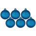 The Holiday Aisle® Solid Ball Ornament Plastic in Blue | 12 H x 4.72 W x 4.72 D in | Wayfair 4CE4A3321D234F5DB0B1F166A5292FCD