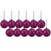 The Holiday Aisle® Solid Ball Ornament Plastic in Pink | 4 H x 4 W x 4 D in | Wayfair 377FA10385814AB2966EFCA274F38737