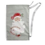 The Holiday Aisle® Santa Claus Santa Sack Polyester in Gray/White | 36 H x 28 W in | Wayfair 5650D374F023400BB6F17B86C7BF107E